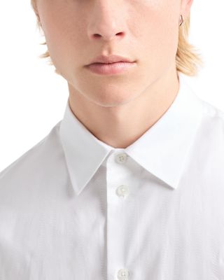 Textured Button Up Shirt