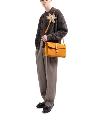 Perforated Effect Pullover Crewneck Sweater 