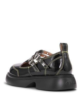 ANDMARY 【AM0819】 GANNI Women's Everyday Butterfly Mary Jane Shoes | Bloomingdale's