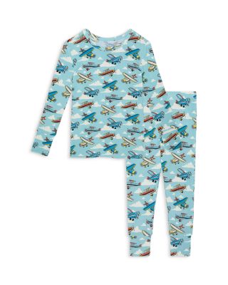 Posh Peanut - Unisex Posh Planes Pajama Set - Baby