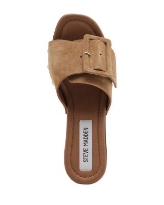 STEVE MADDEN Women's Marlena Buckled Platform Sandals