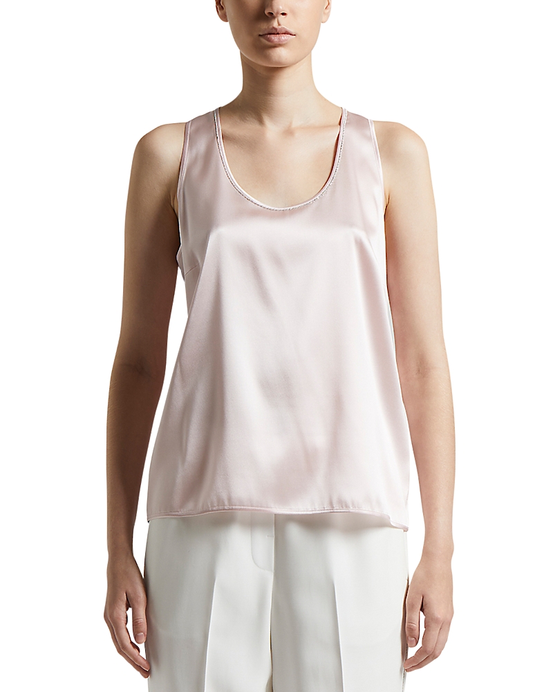 Peserico Silk Blend U Neck Camisole