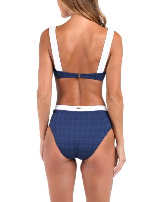 Vanessa Color Blocked Bikini Bottoms