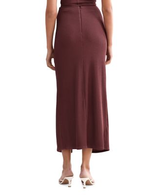 Merian Knit Maxi Cover-Up Skirt