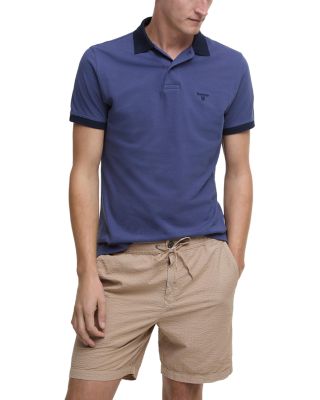 Seersucker Relaxed Fit Drawstring Shorts 