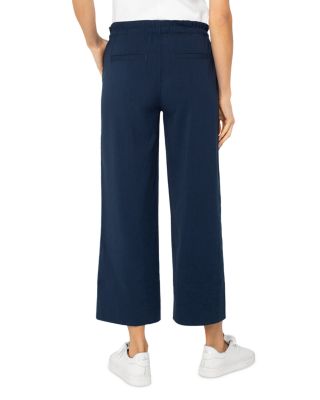 Tie Waist Ankle Pants