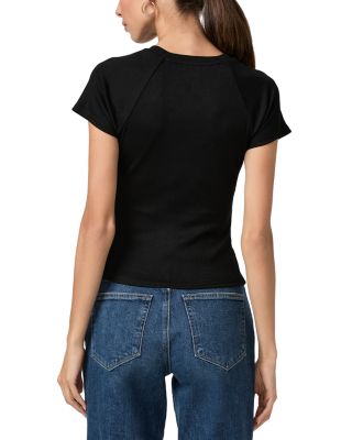 Bijou Shrunken Raglan Sleeved Tee  