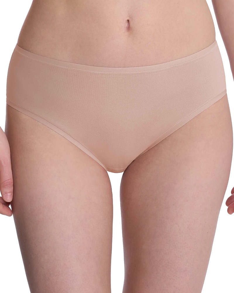 Natori Bliss Bare Cotton Hipster Briefs In Nude