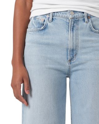 Ren High Rise Wide Leg Jeans in Beam