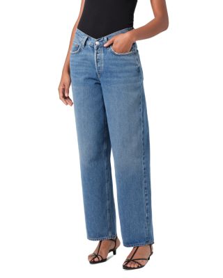 AGOLDE - V-Waist Baggy Leg Jeans in Cascade