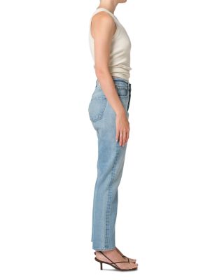 Blaine High Rise Straight Leg Jeans in Gemini