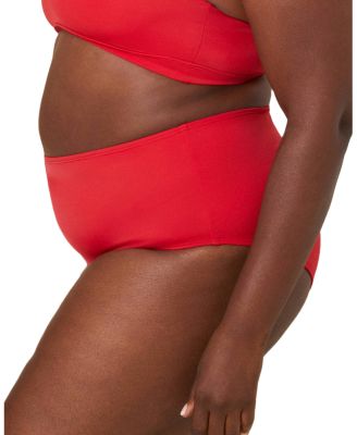 Plus Size High Waisted Bikini Bottom