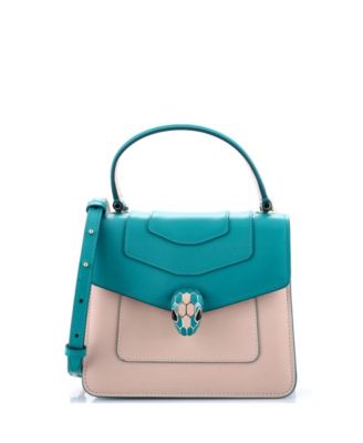 Pre-Owned Bvlgari - Small Serpenti Forever Top Handle Bag Leather