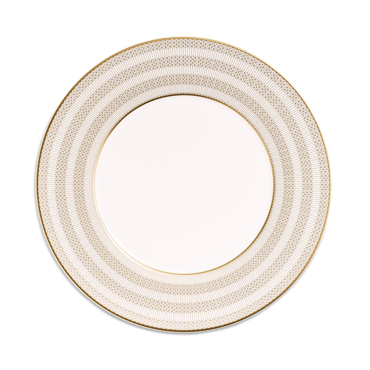 Baccarat Arcadia Gold Dinner Plates, Set of 2