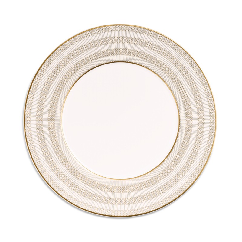 Baccarat Arcadia Gold Dinner Plates, Set of 2