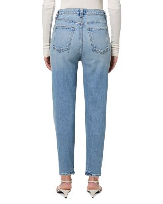 90&#39;s High Rise Straight Leg Jeans in Ripple