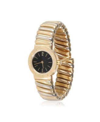 Pre-Owned Bvlgari - White Gold/Yellow Gold Tubogas BB 23 2T 25.00