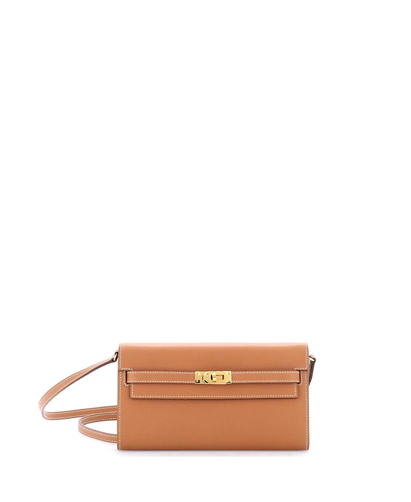 Pre-Owned HERMES Kelly To Go Wallet Evercolor