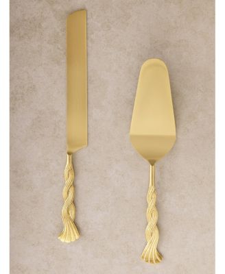 Santiago Cake Servers, Set of 2