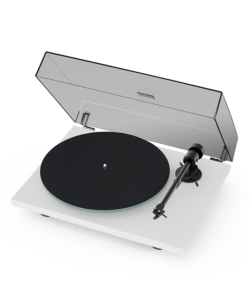 PRO-JECT PRO-JECT T1 EVO PHONO TURNTABLE WITH BUILT-IN PREAMP & ORTOFON OM 10 MM CARTRIDGE