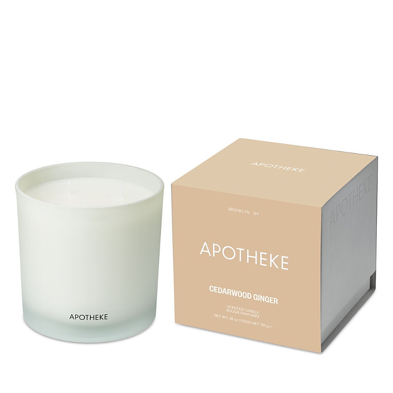Apotheke Cedarwood Ginger 3 Wick Scented Candle, 26 Oz.