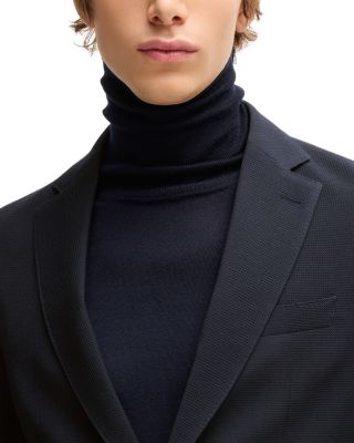 Boss Hanry Textured Jersey Slim Fit Unstructured Sport Coat