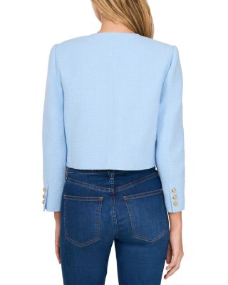 Collarless Cropped February Jacket