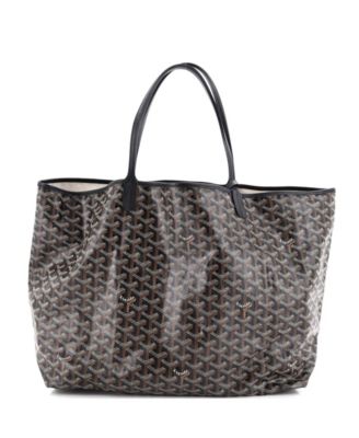 Pre-Owned Goyard - PM Saint Louis Tote Printed Coated Canvas