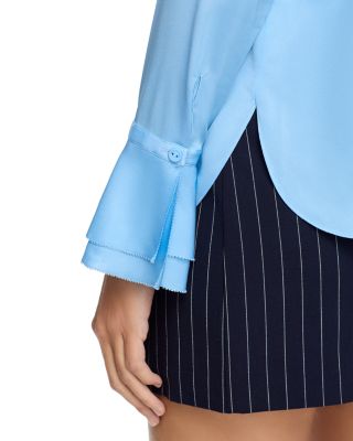 The Adair Silk Blend Blouse 