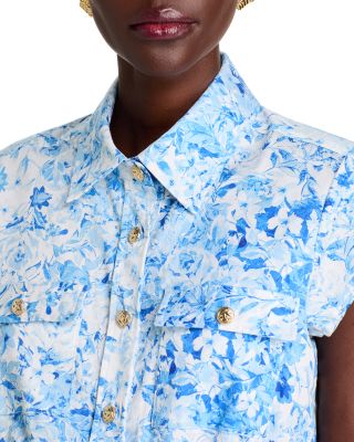 Morgan Floral Poplin Romper