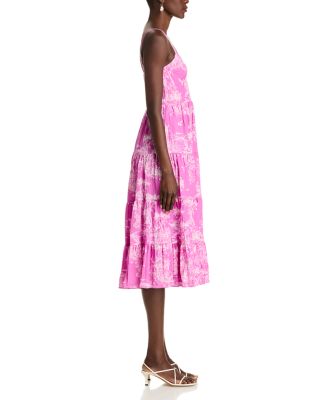 Toile Tank Midi Dress - Exclusive