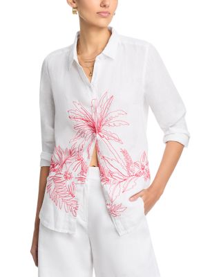 Tommy Bahama - Portico Palms Linen Top