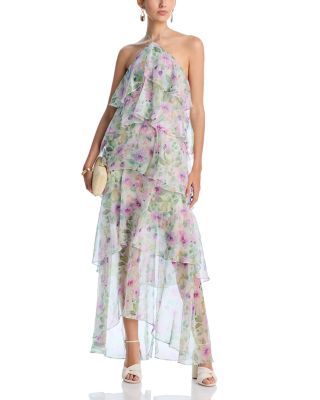 Mirabelle Tiered Halter Dress