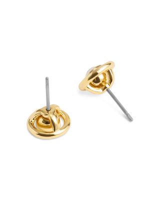 Convertible Halo Stone Stud Earrings