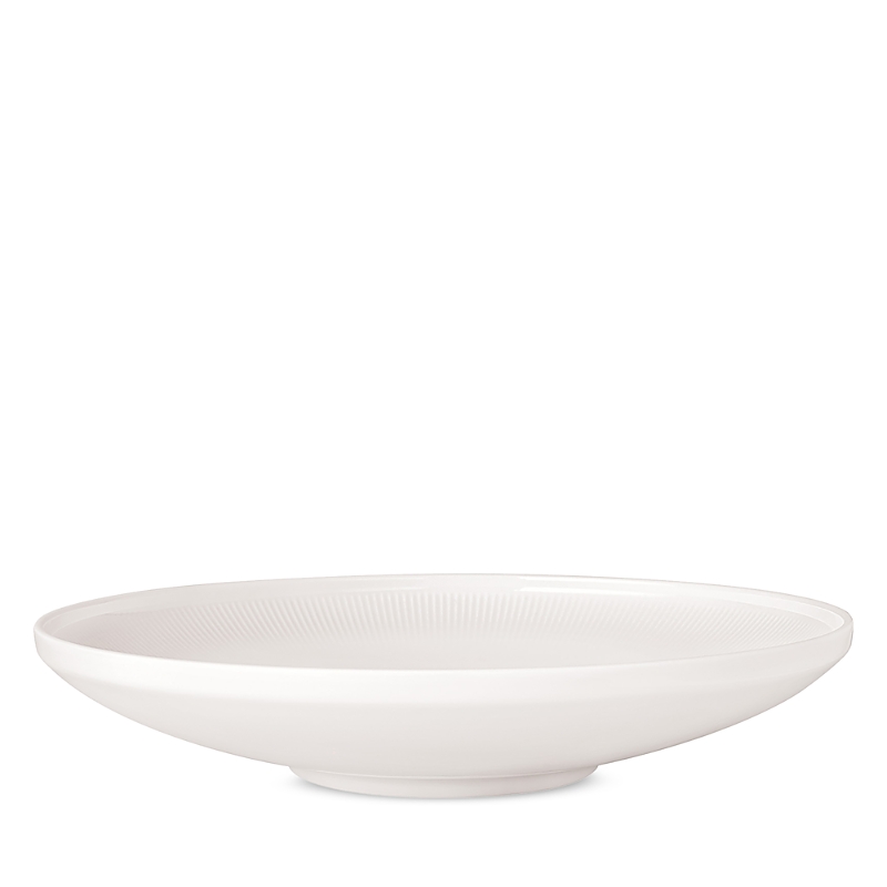 Villeroy & Boch Afina Deep Coupe Plate, 11.5 In White