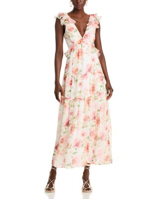  Ruffle Maxi Dress - Exclusive 