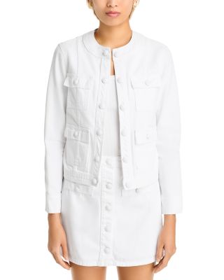 Kris Button Front Mini Skirt