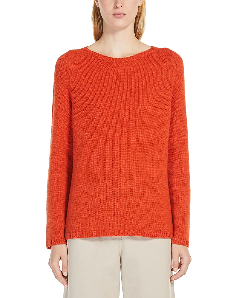 MAX MARA GEORG WOOL-BLEND CREWNECK SWEATER