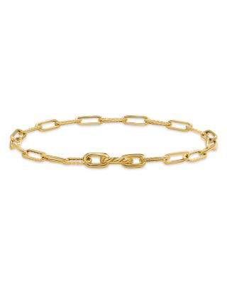 DY Madison&reg; Chain Bracelet in 18K Yellow Gold, 4mm