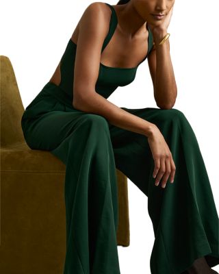 REISS Dion Wide Leg Jumpsuit | Bloomingdale's