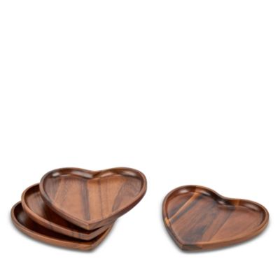 Eat Your Heart Out Appetizer Plates, Set of 4