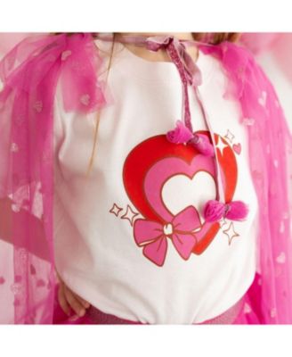  Bow Love Valentine's Day Short Sleeve T-Shirt - Baby
