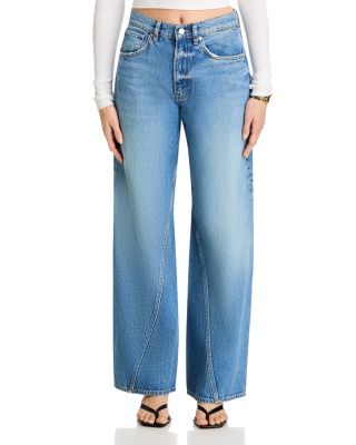 Brie High Rise Jeans in Blue