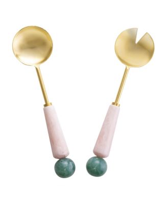 GAURI KOHLI Copenhagen Salad Servers, Set of 2 | Bloomingdale's
