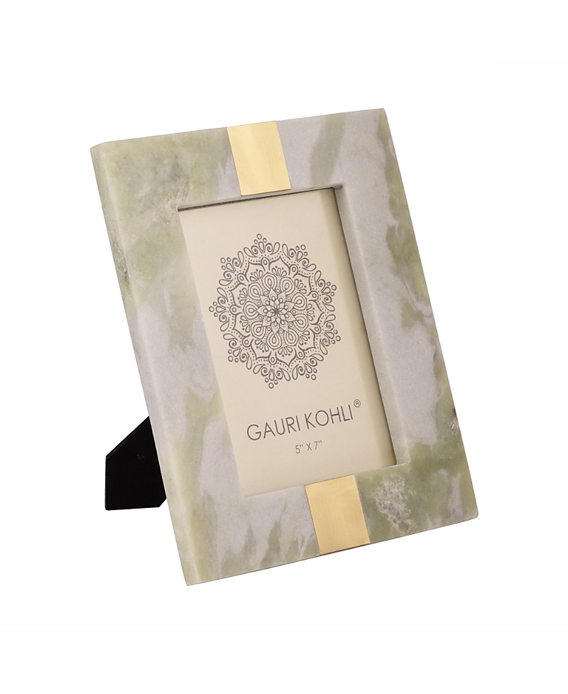 Gauri Kohli Skye Green Onyx Picture Frame In Green