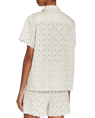 Lace Shirt &amp; Lace Shorts