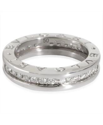 Pre-Owned Bvlgari B. zero1 18k White Gold Band