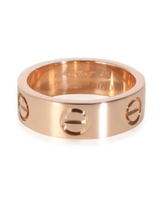 Pre-Owned Cartier Love 18k Rose Gold Fashion Ring