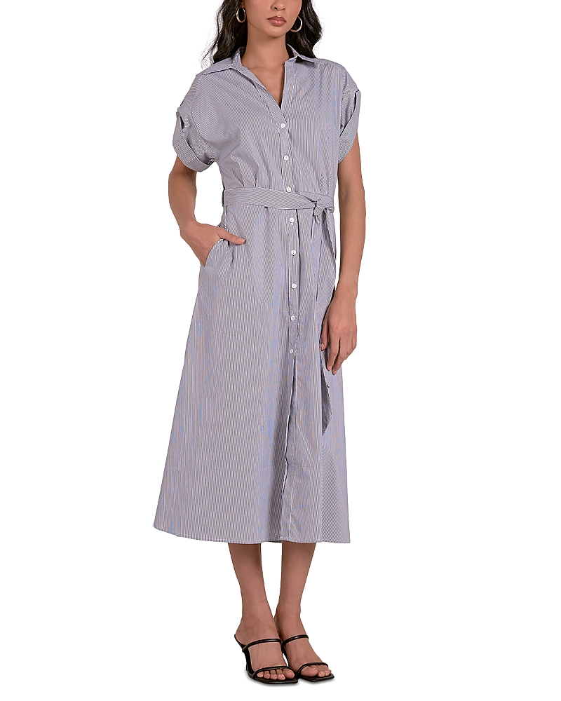 Elan Collared Midi Dress