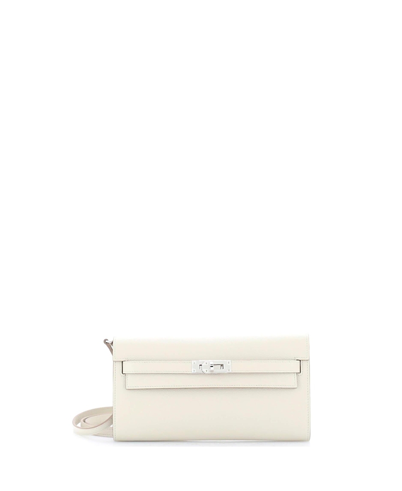 Pre-Owned Hermes Kelly To Go Wallet Evercolor